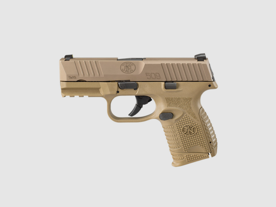 Pistola FN 509 Compact FDE cal. 9 mm, immagine 2 di 3