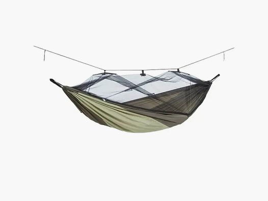 amazonas Amazonas Hangmat Mosquito Traveller Thermo groen zwart