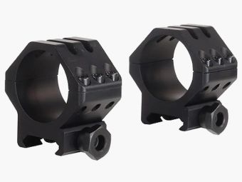 Weaver Tactical 6-Hole Picatinny-Style Anillos negro mate 30mm bajo, altura 6,35mm
