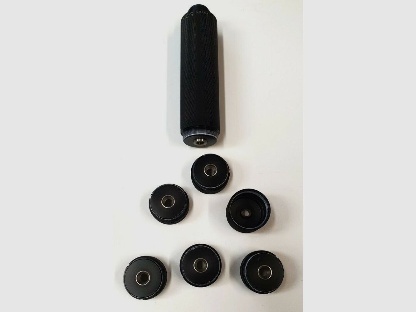 Ase Utra Used, NIELSEN SONIC 45 Silencer 5/8x24UNF for max. caliber 30