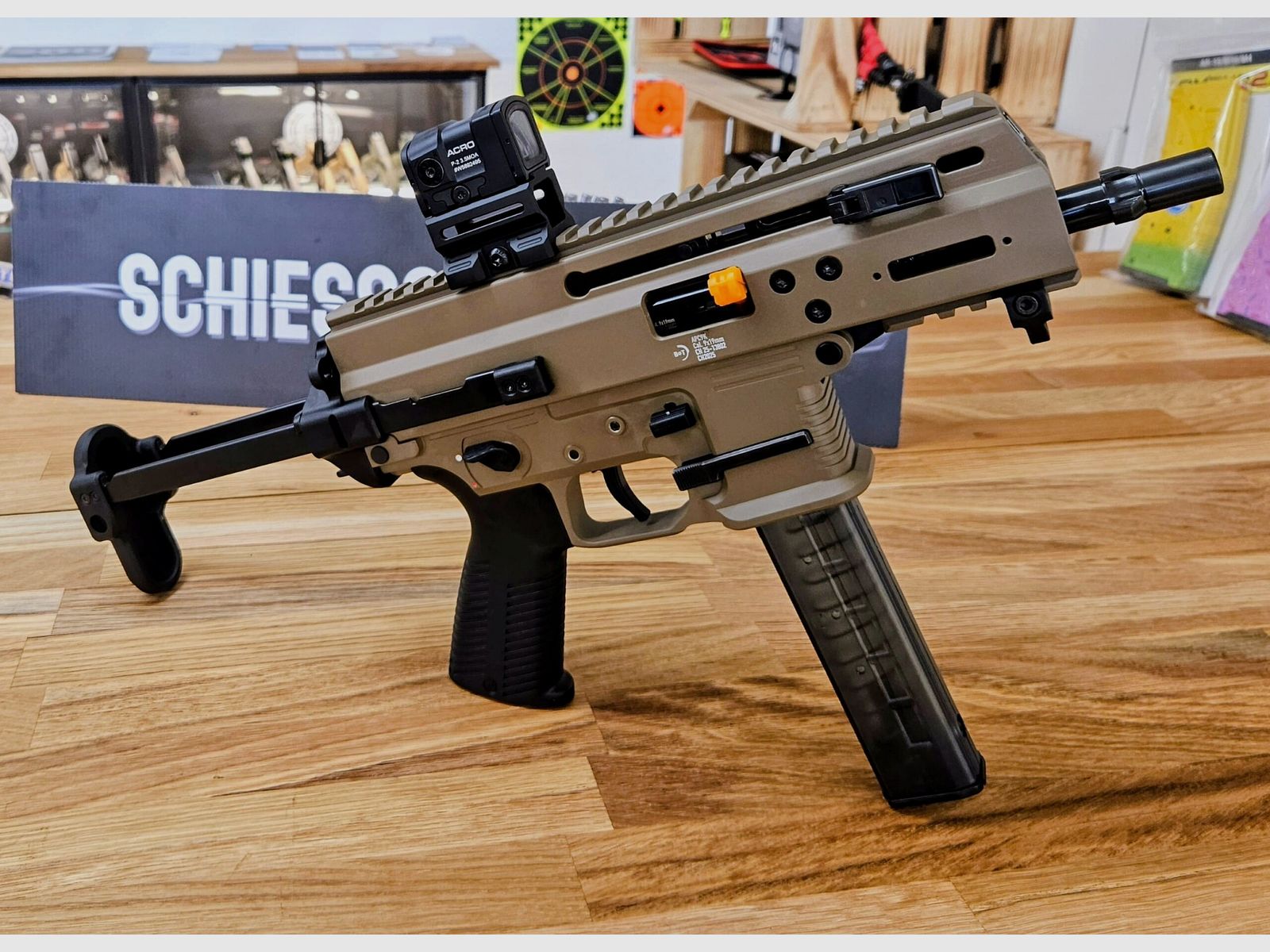 B&T – Halbautomat / APC9 K PRO HA / Coyote Tan / Kal. 9x19mm, Bild 3 von 5