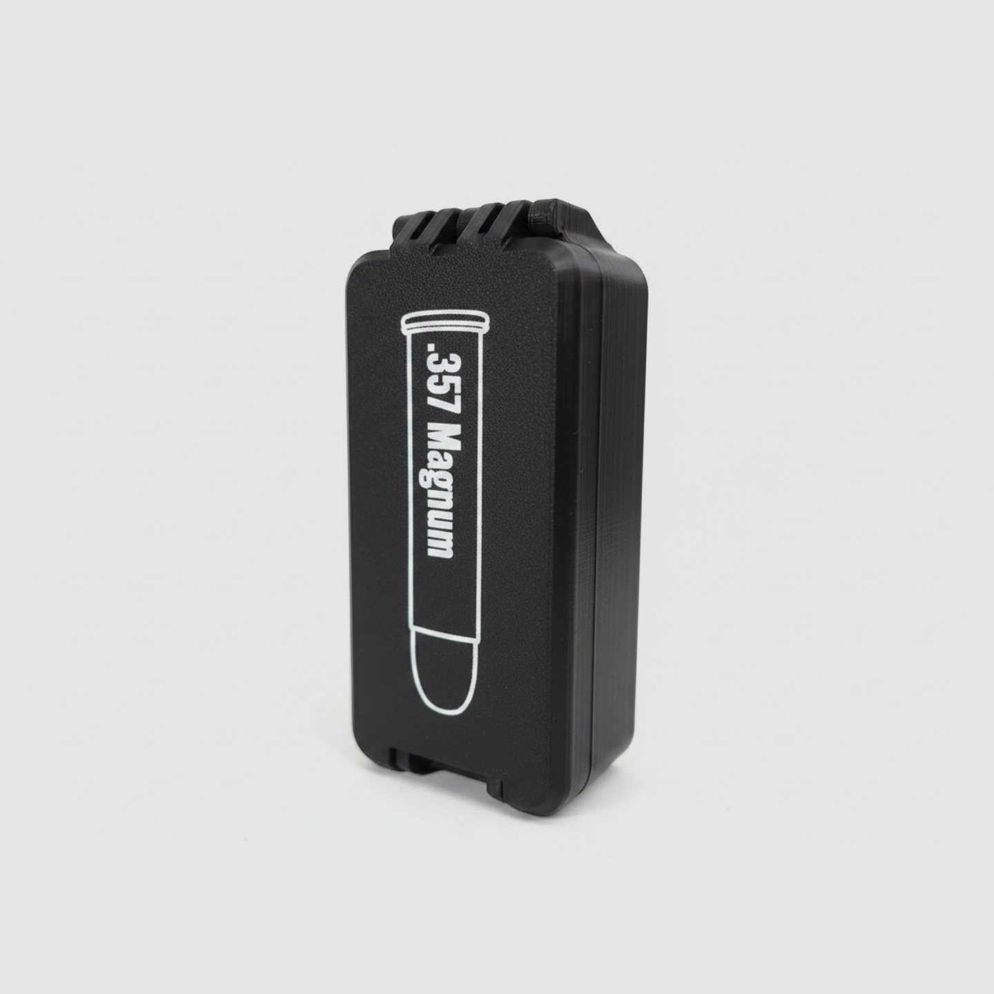 Filamelt Munitionsbox / 357 Magnum / 'Klapp- / Rastdeckel' / Patronenbox, Ammo Box
