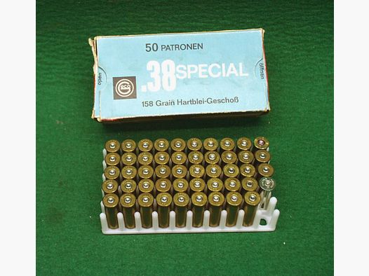 Geco, norma... Hülsen .38Special, gebraucht