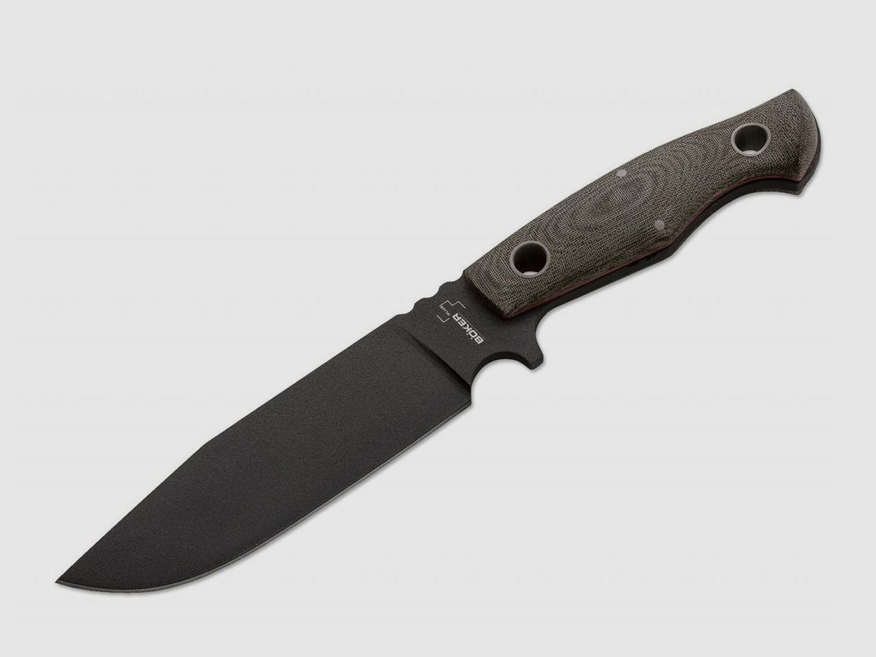BKER Plus Rold SK5 Outdoor-Messer mit Nylonscheide