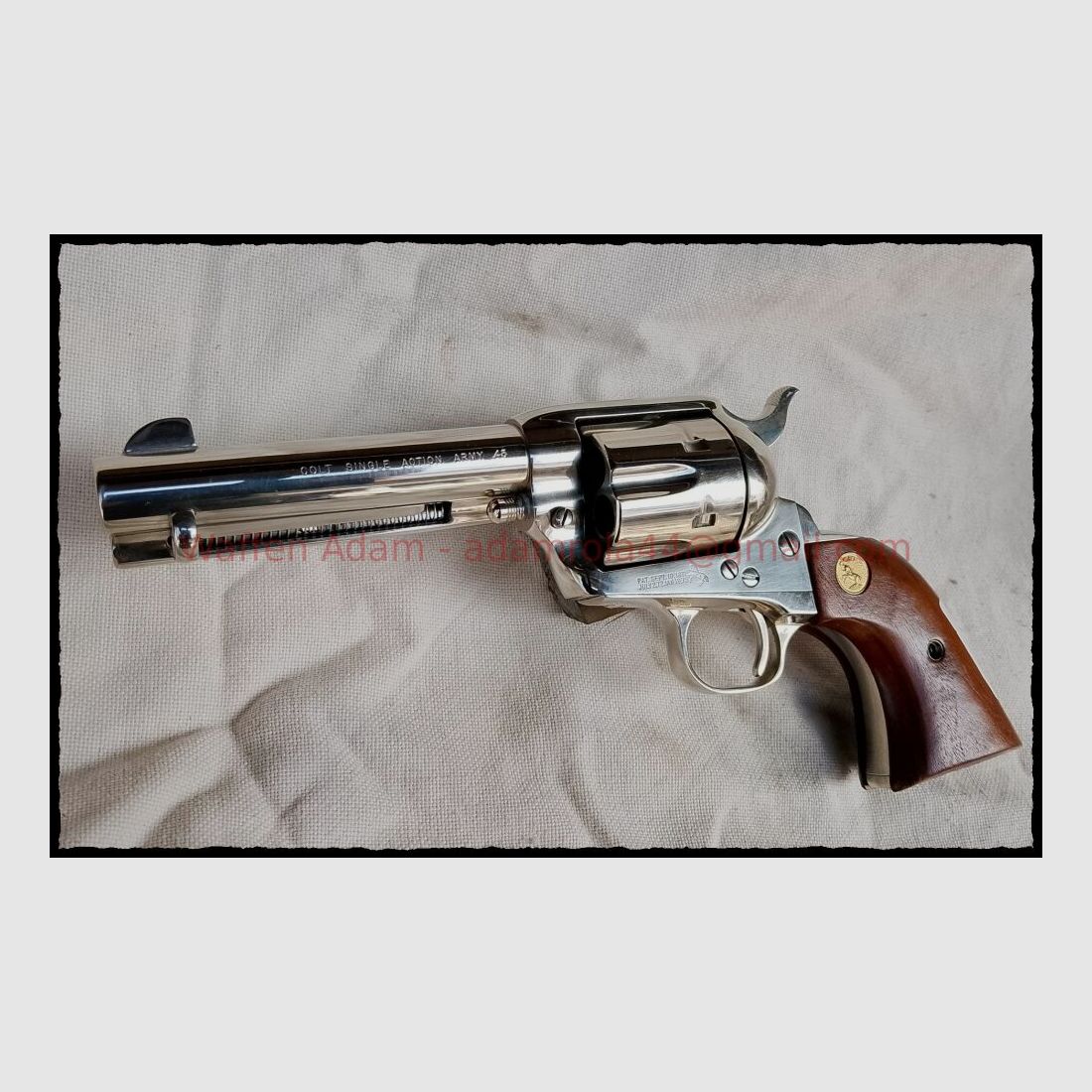 Colt SAA 4 3/4 inch Nickel