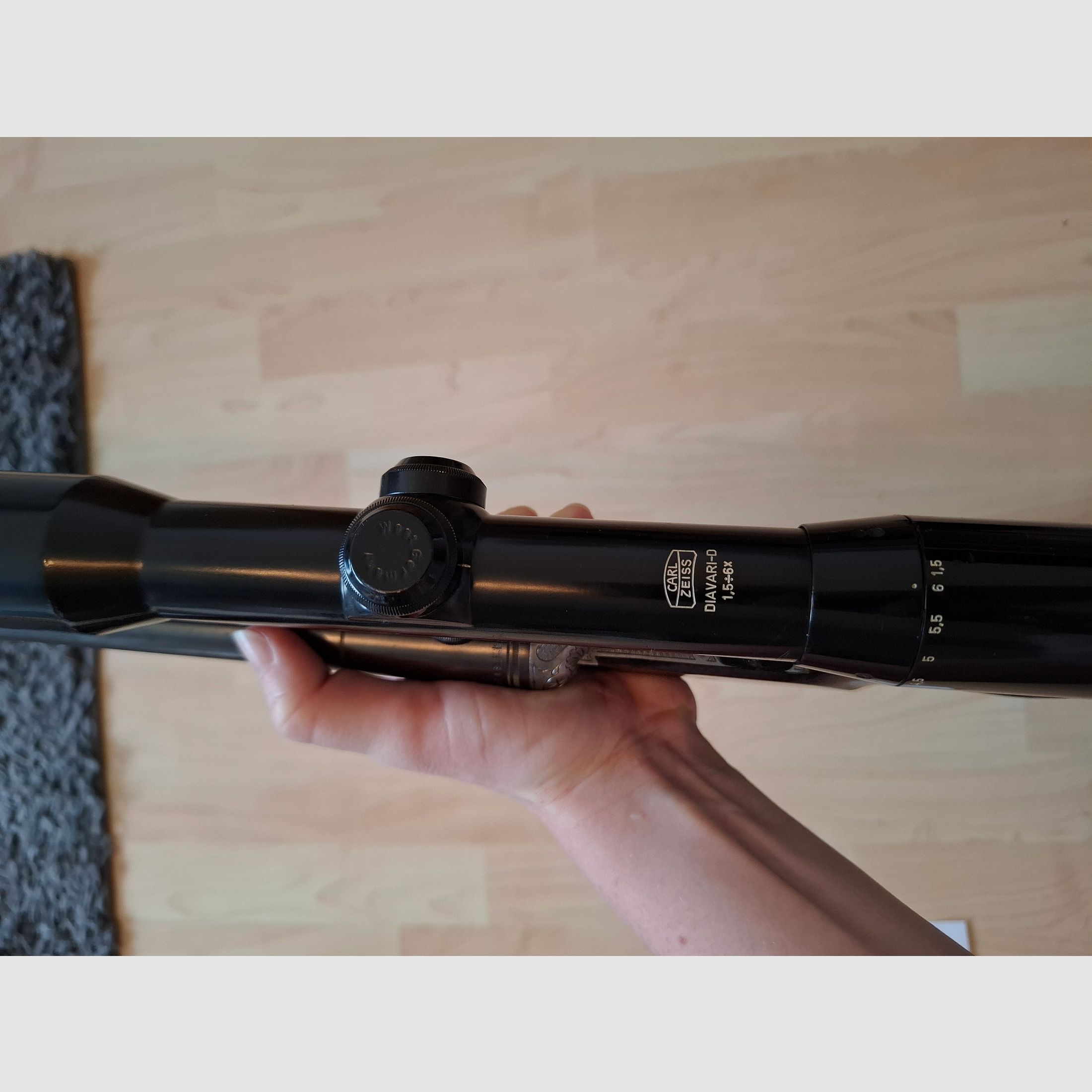 Krieghoff Trumpf Drilling 7x65R 16/70 + EL .22 Hornet