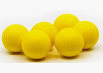 Valken Gotcha cal. 50 schuimrubberen ballen 100 stuks - neon geel