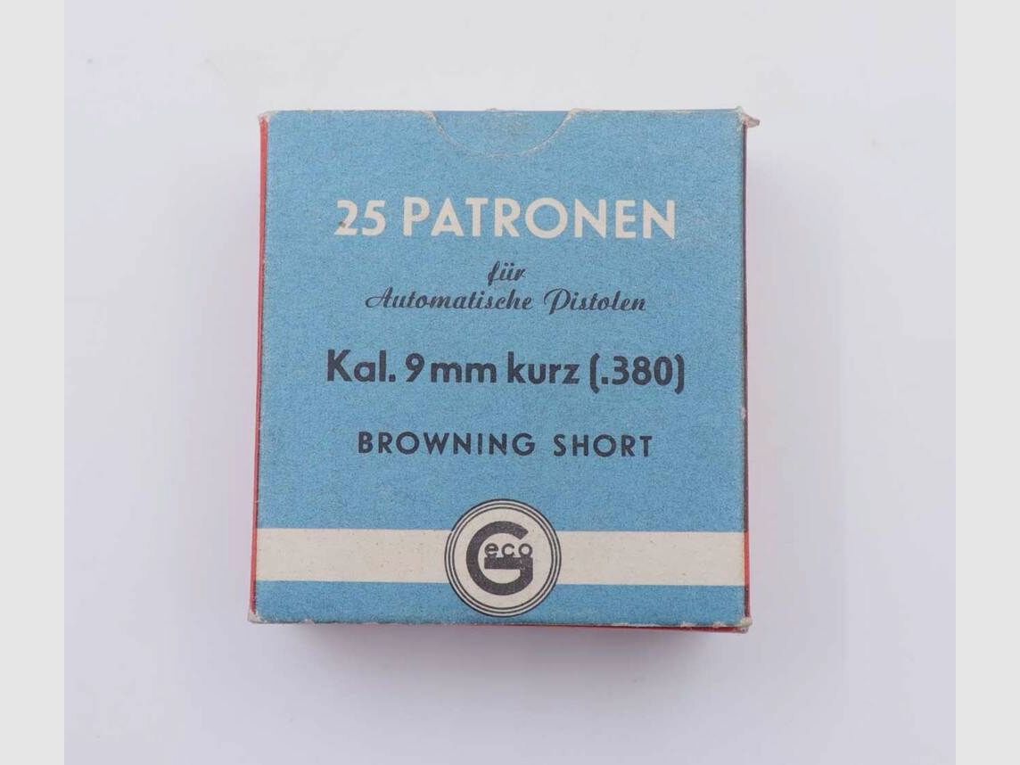 Geco - Fürth Pistolenmunition 9mmkurz/.380ACP/9x17