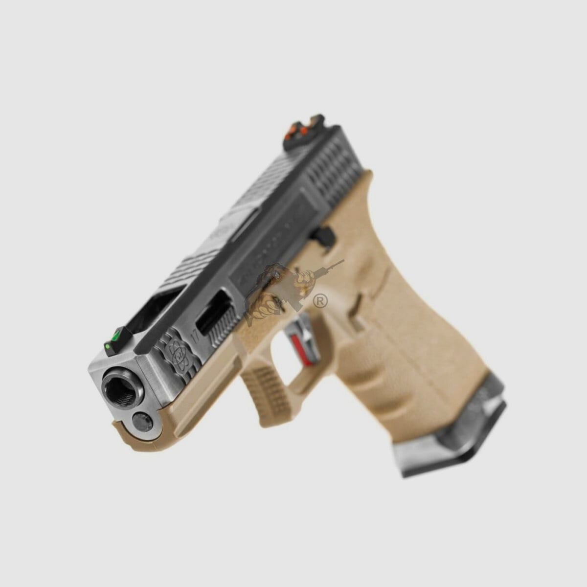 WE Custom 17 Wersja Metalowa Dual Tone Desert GBB -F-, zdjęcie 4 z 9