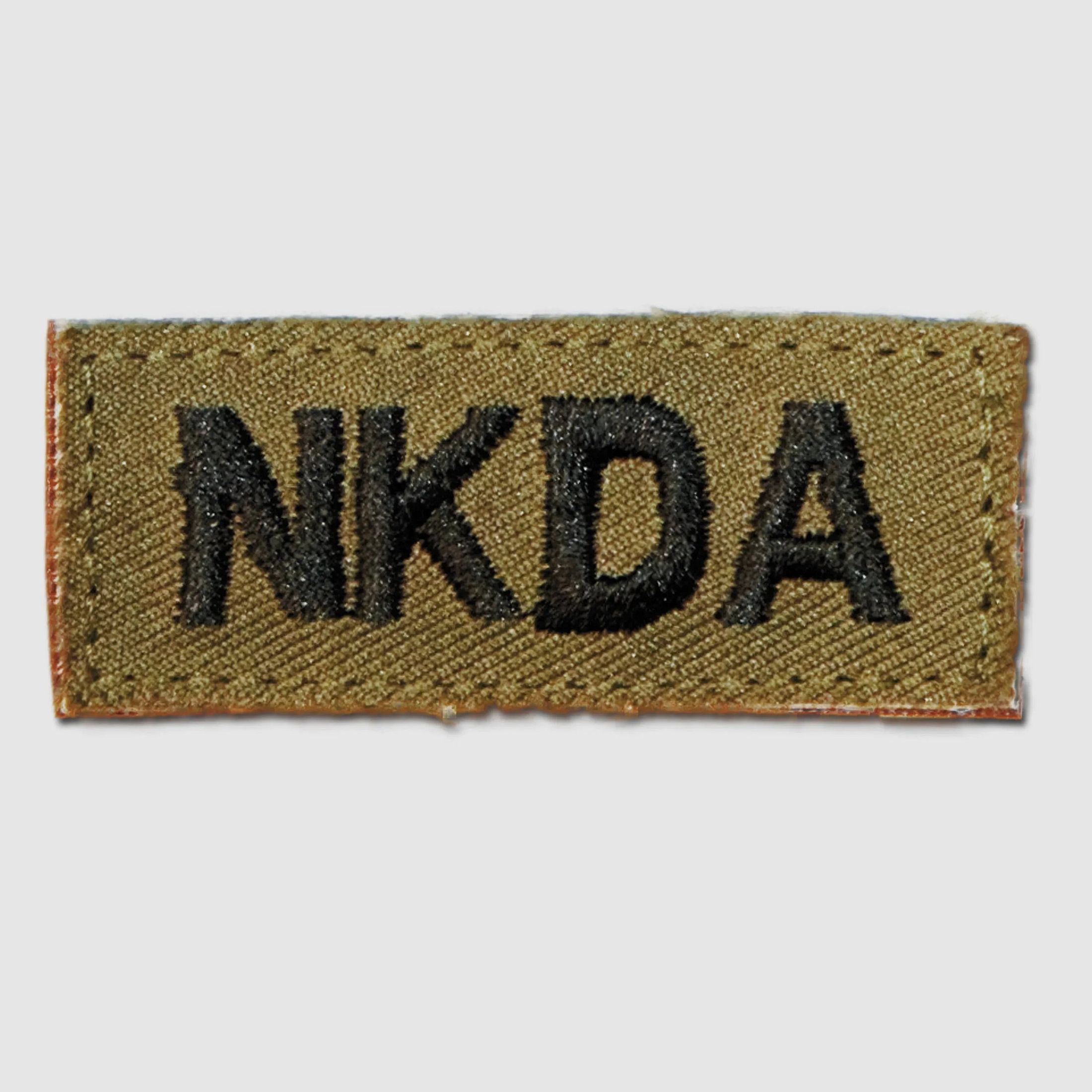 Fritzsch Textilabzeichen NKDA Klett khaki