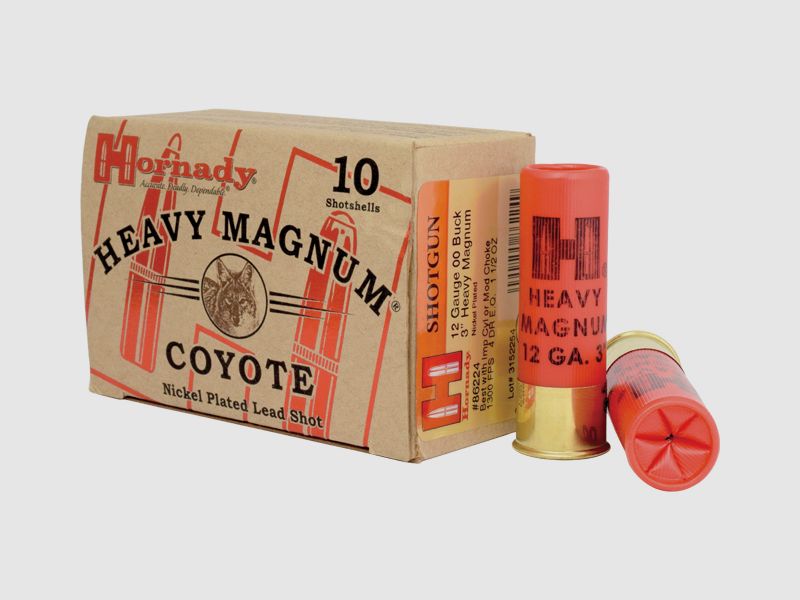 Hornady Heavy Magnum Coyote Shotshell 12/76 00 Nickel 3″, Bild 2 von 2