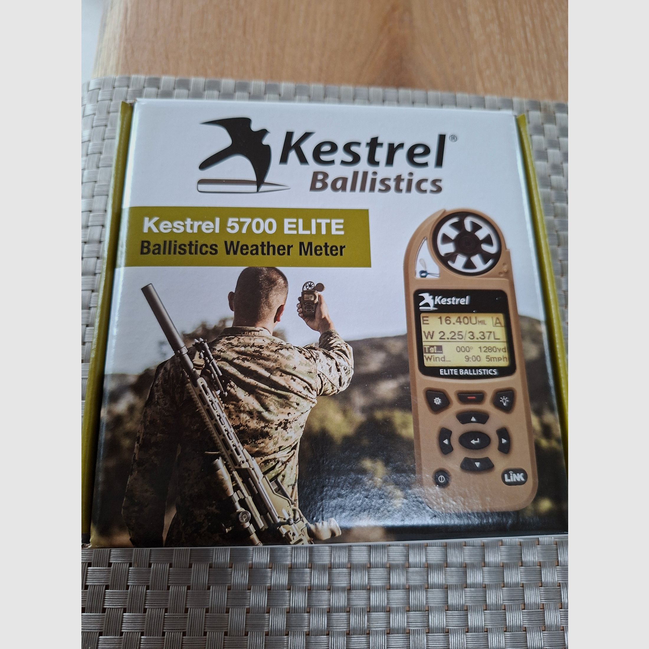 Kestrel 5700 Elite Ballistik Wettermesser