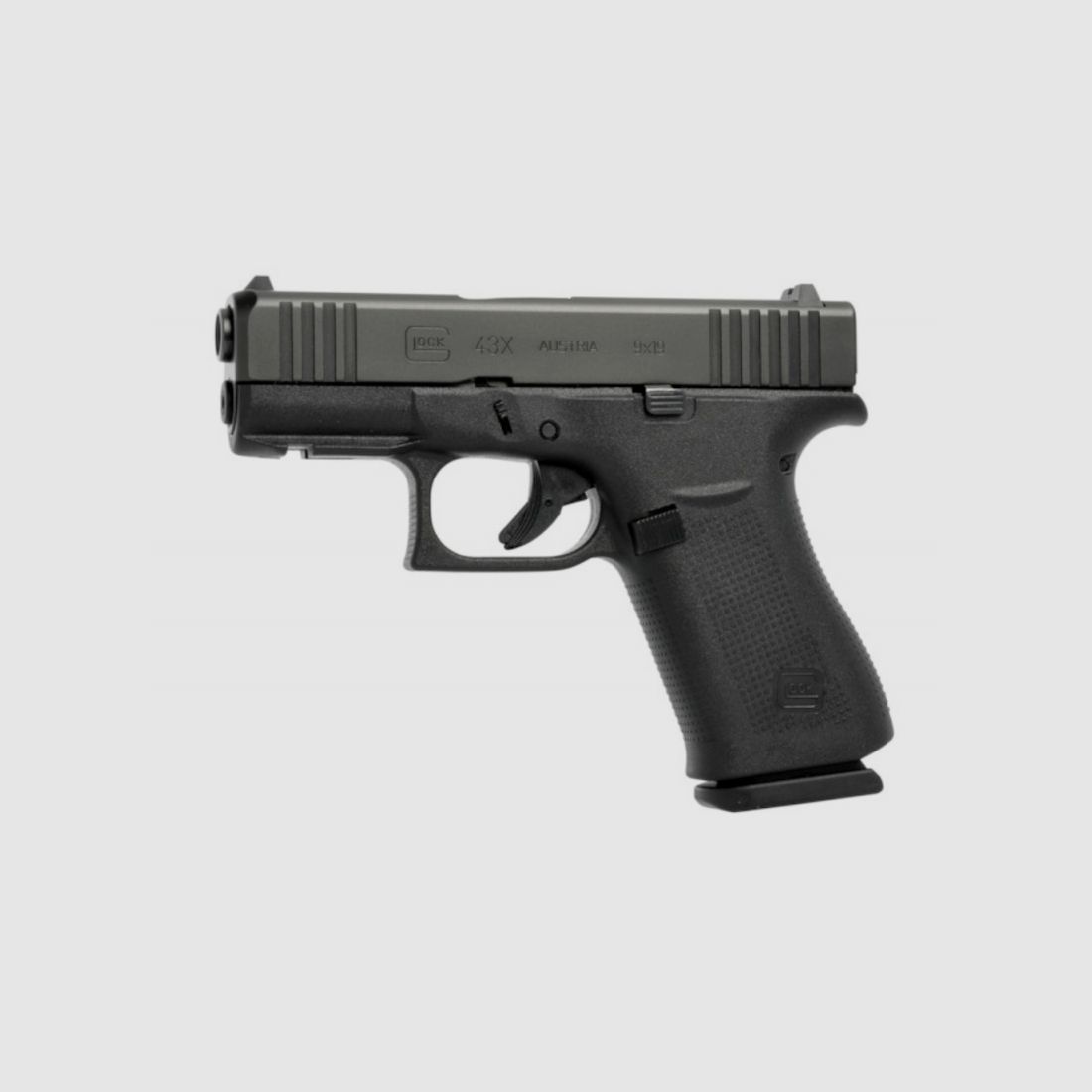 Glock Pistole 43X R/FS BLACK Kaliber 9mm Luger / Finanzierung möglich!