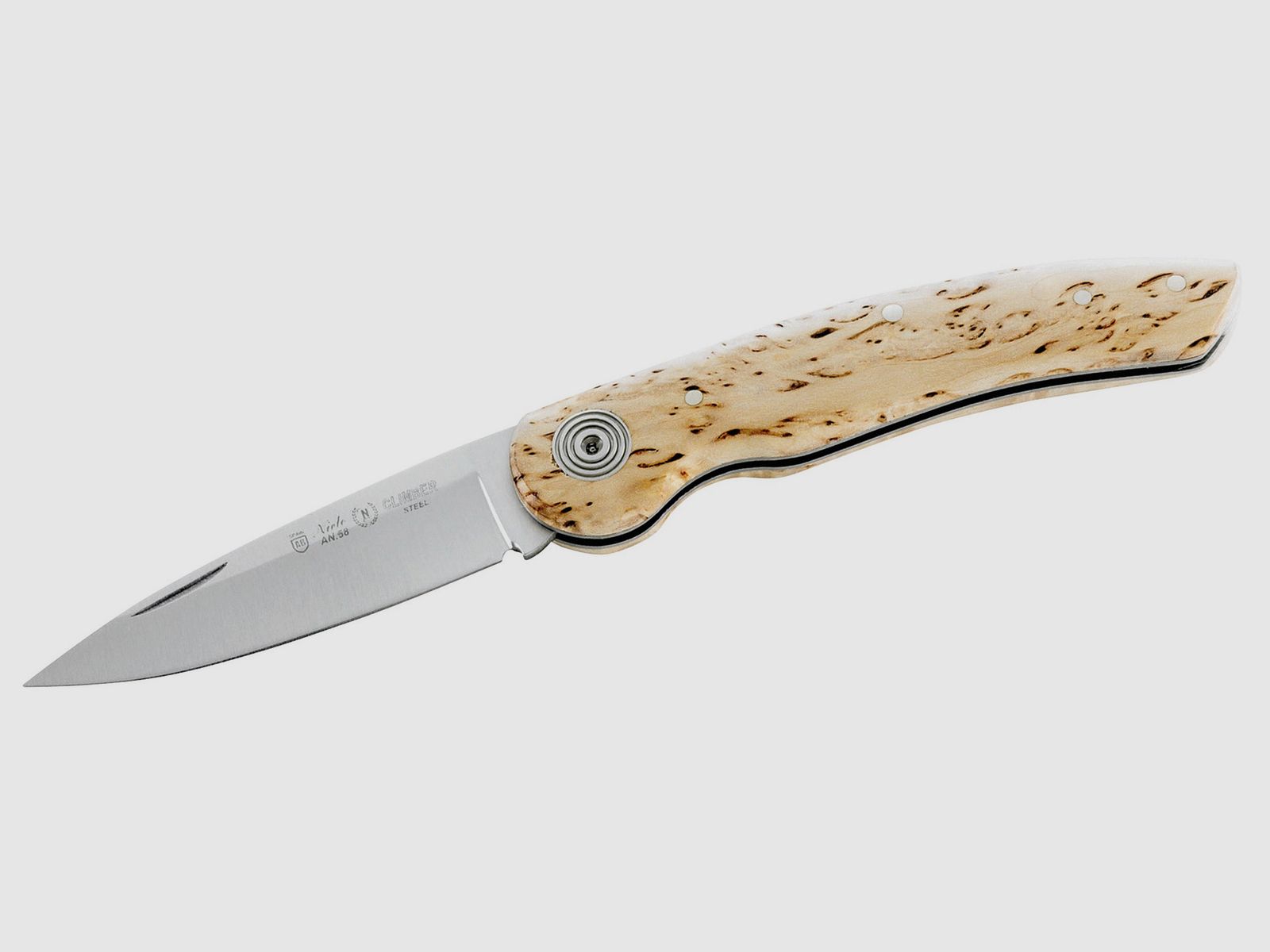 Nieto Taschenmesser Maserbirke