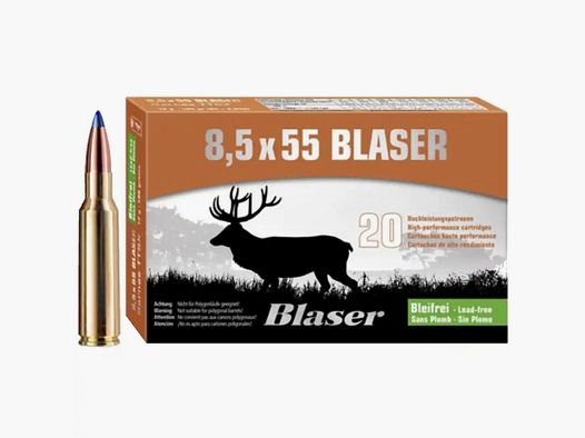 Blaser Barnes TTSX 10,4g/160grs à20 8,5x55 Blaser