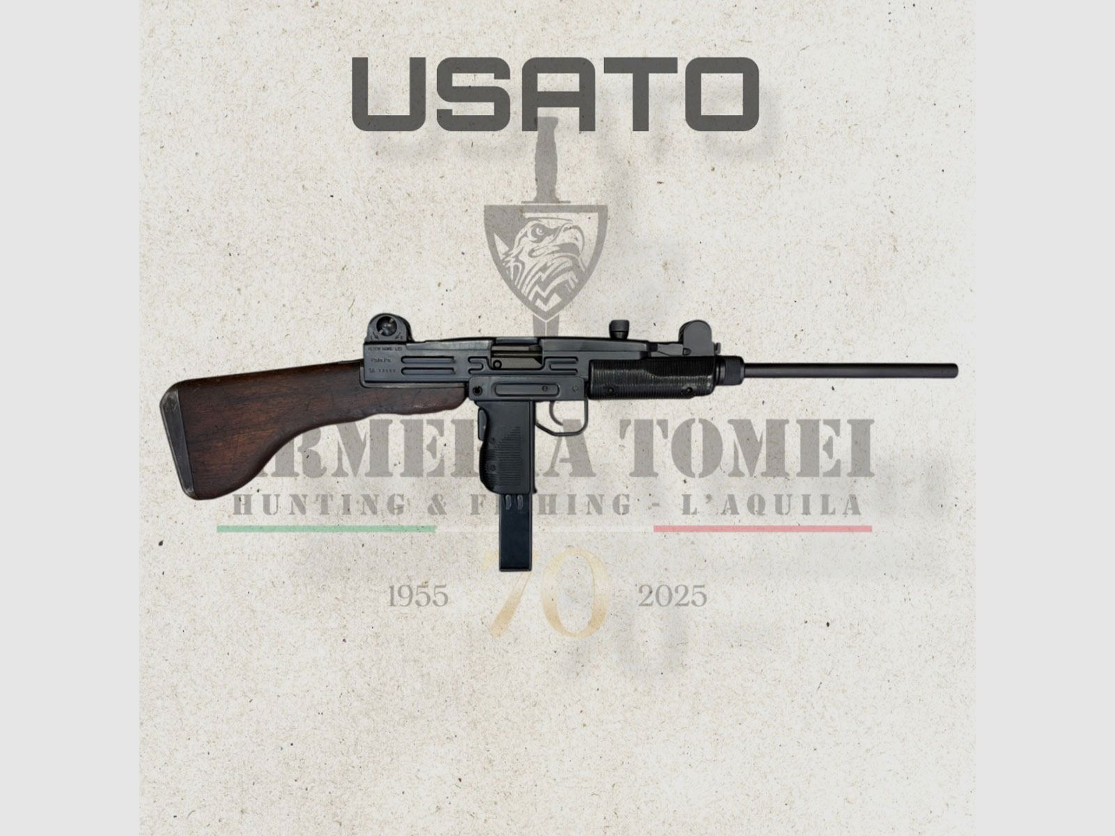 GEBRAUCHT – BÜCHSE – UZI – SEMIAUTO MODEL B Kal. 9×21, Bild 1 von 7