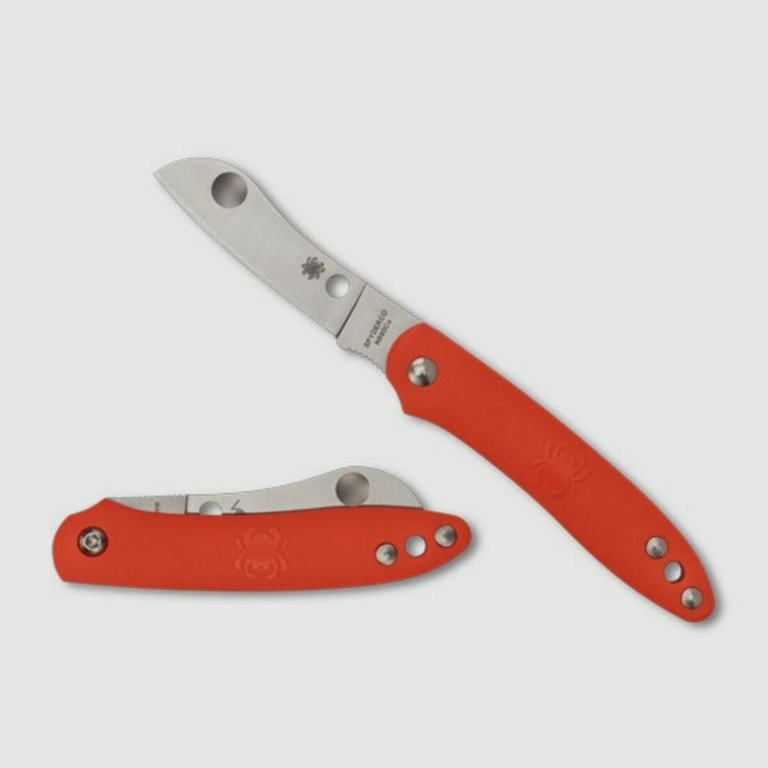 Spyderco Roadie Taschenmesser Orange, Bild 2 von 3