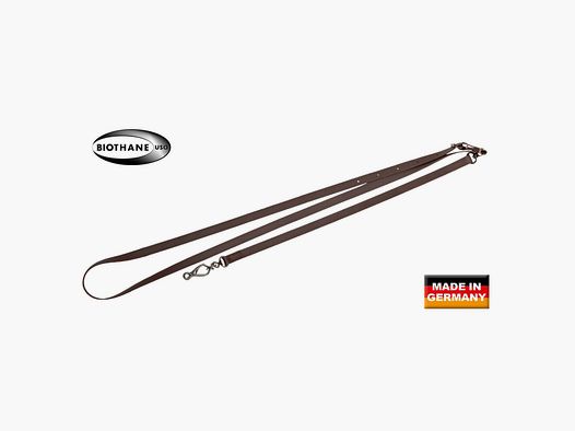 Cuerda de hombro BIOTHANE Marrón 164cm