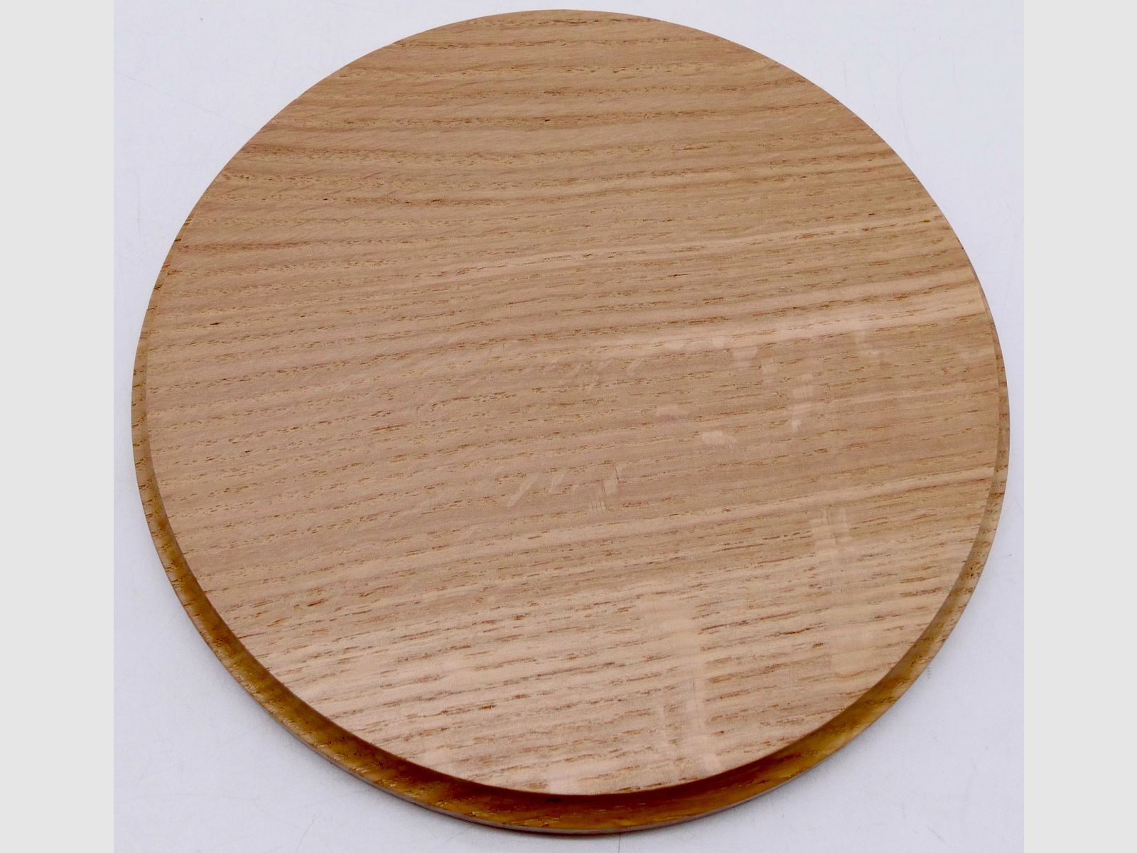 Runde Eichenholzschilder für Keilerwaffen Hell 17 cm