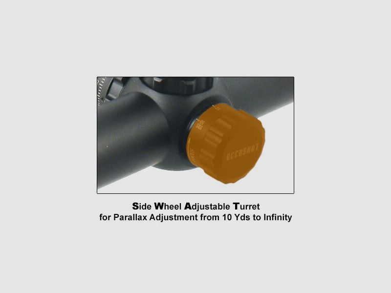 UTG 4-16x44 AO compatto Wire Mil-Dot