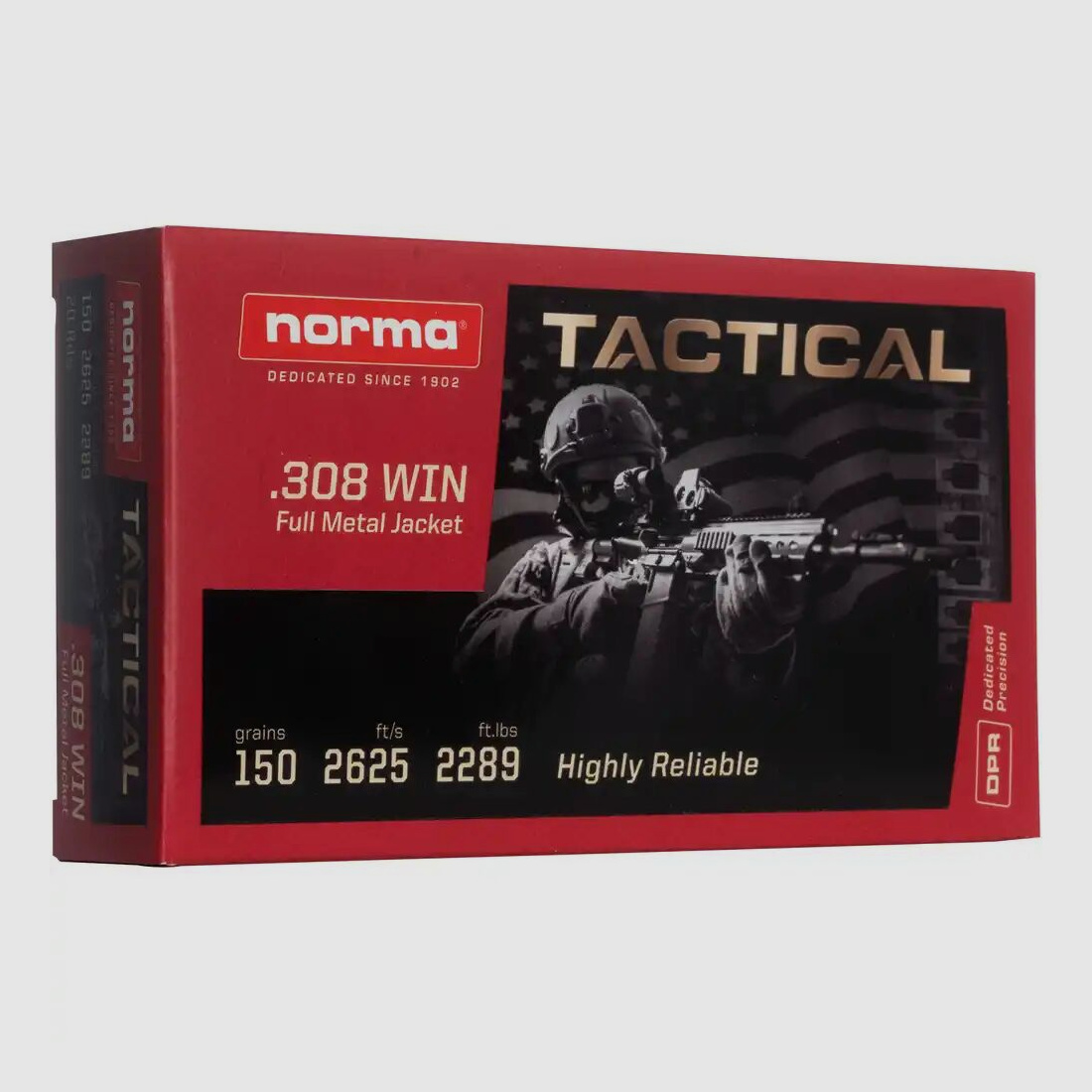 Norma Vollmantel Tactical 147 gr 9,5g