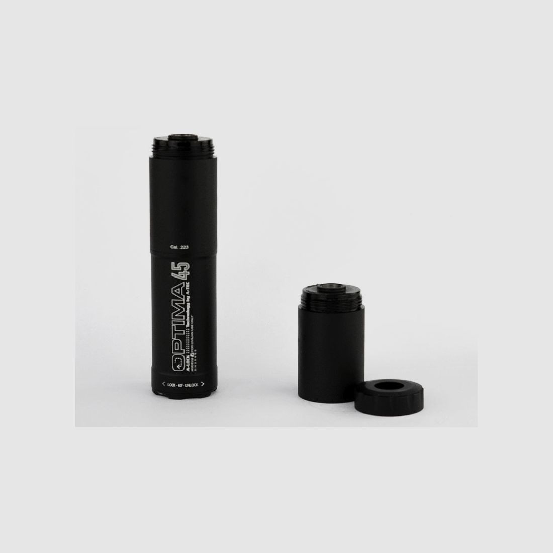 A-TEC OPTIMA 45, Overbarrel Silencer for caliber group .30 (.308 Win. / .30-06)