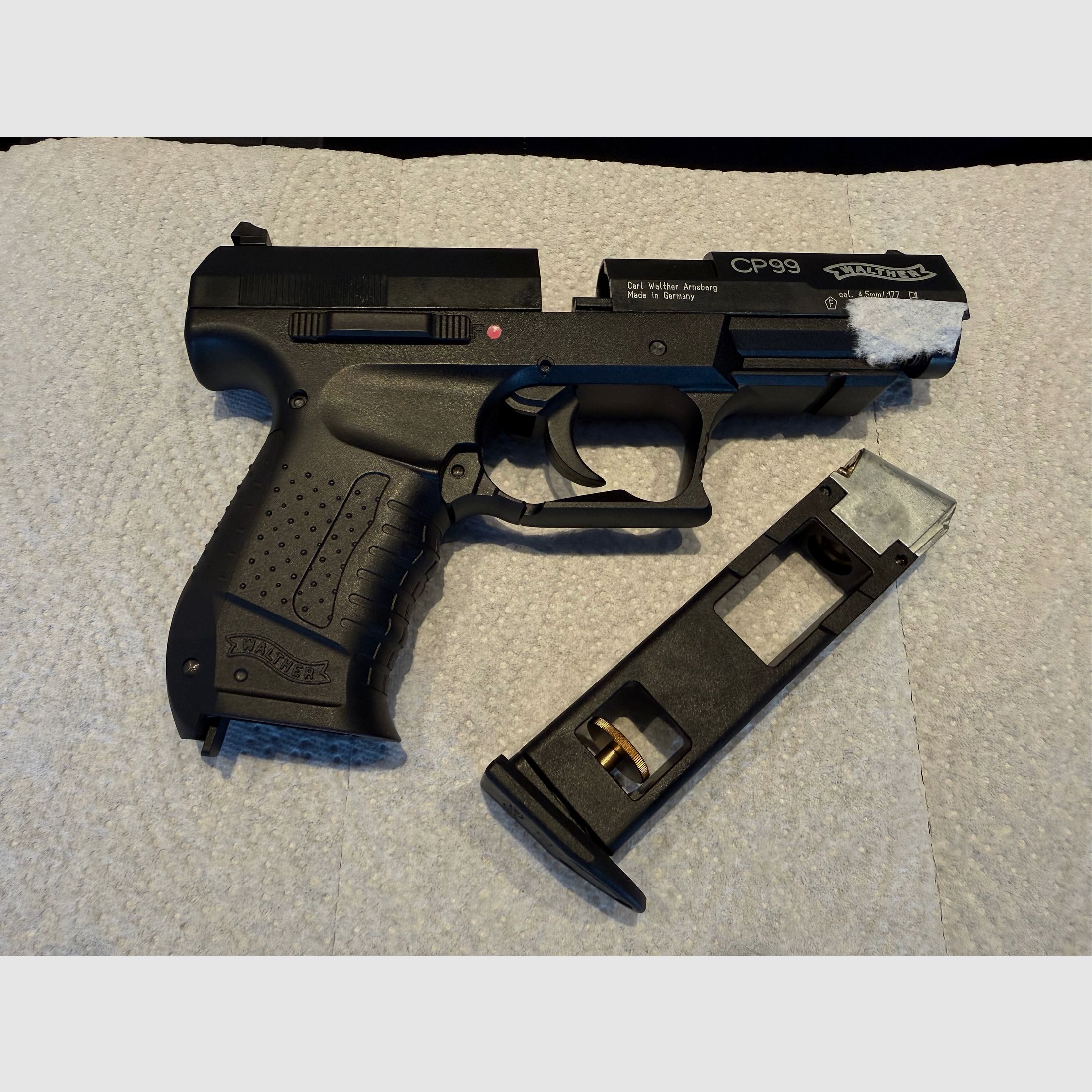 Walther CP99 pistolet à air 4,5 mm avec Top Point