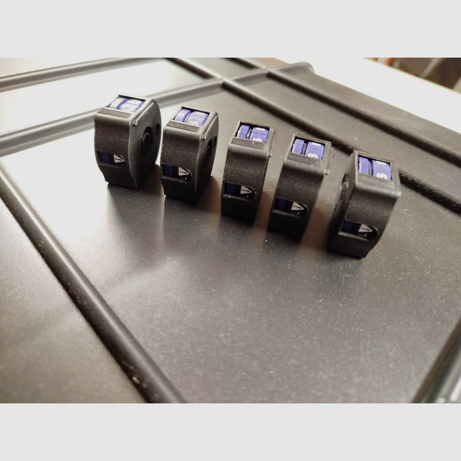 5 pieces Gamo replacement magazines Quick Shot Gen.1 & Arrow cal. 4.5 mm Diabolo 10 shots