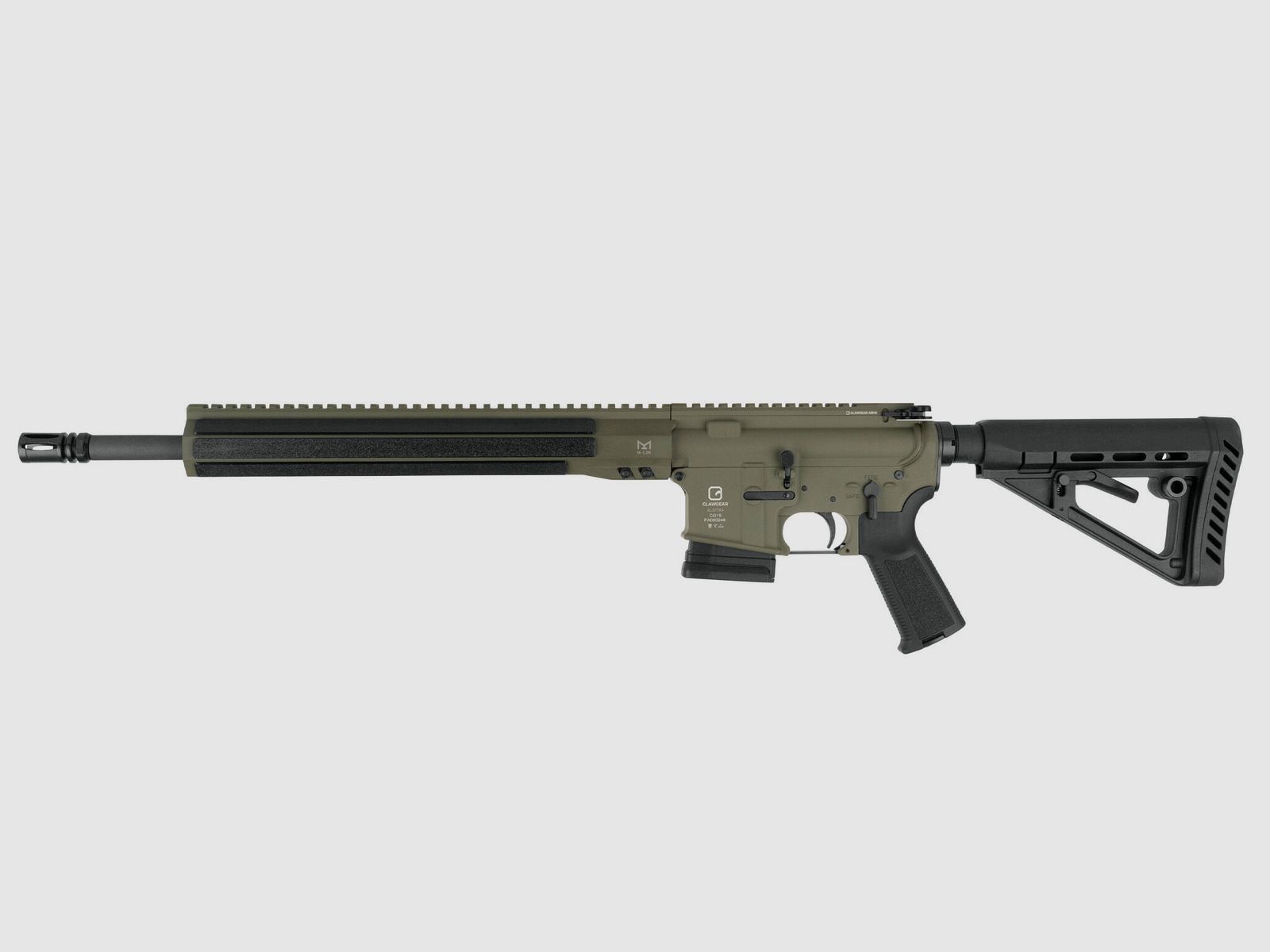 Clawgear CG15 223 Rem. 16,75″ – Sniper Green