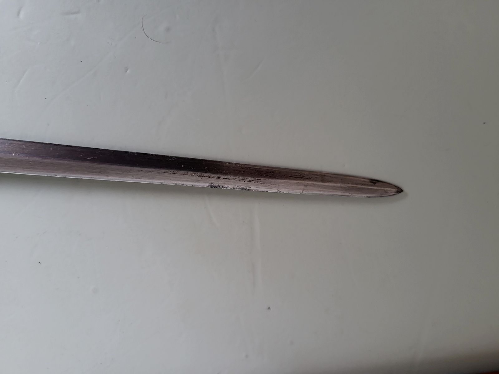 Spazierstock - Schwert  - 800 Silber - Biedermeier - 1850er Jahre 