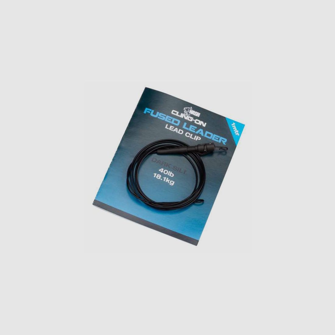NashCling-On Fused Lead Clip Leader 1m
