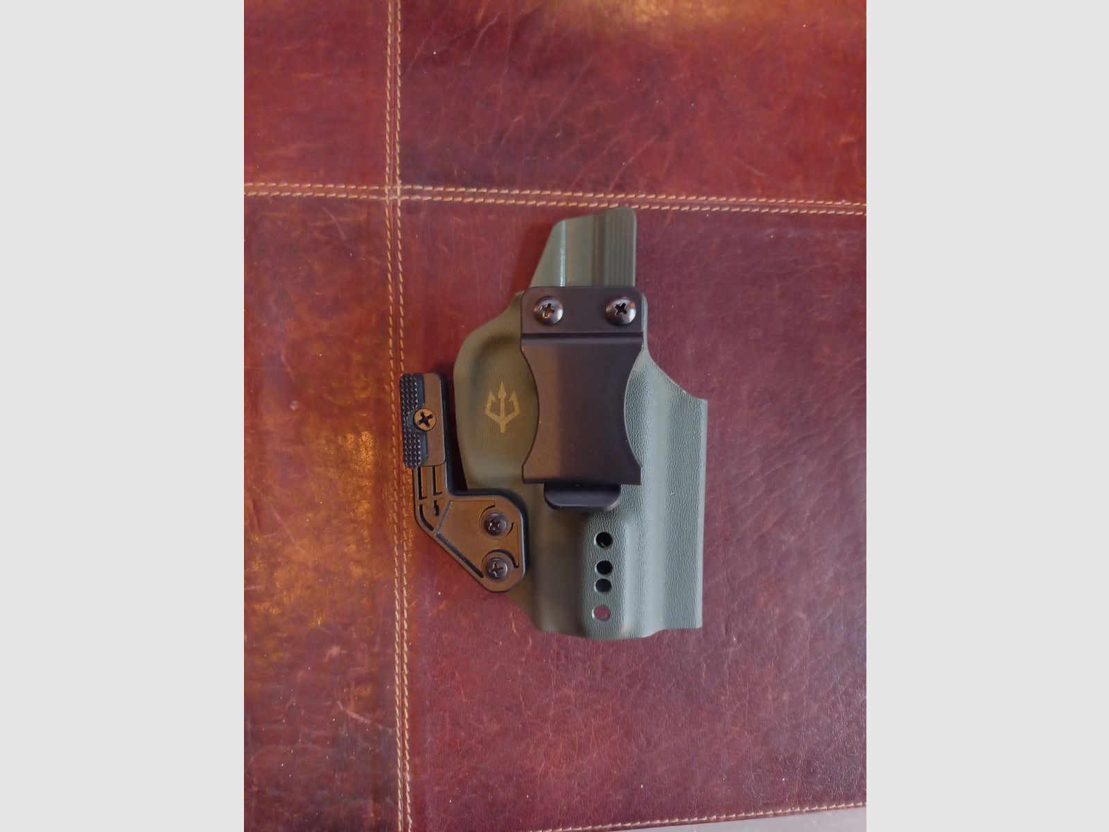 Black Trident Viking IWB Holster Kydex SFP9SK (OR) ungetragen, wie neu 