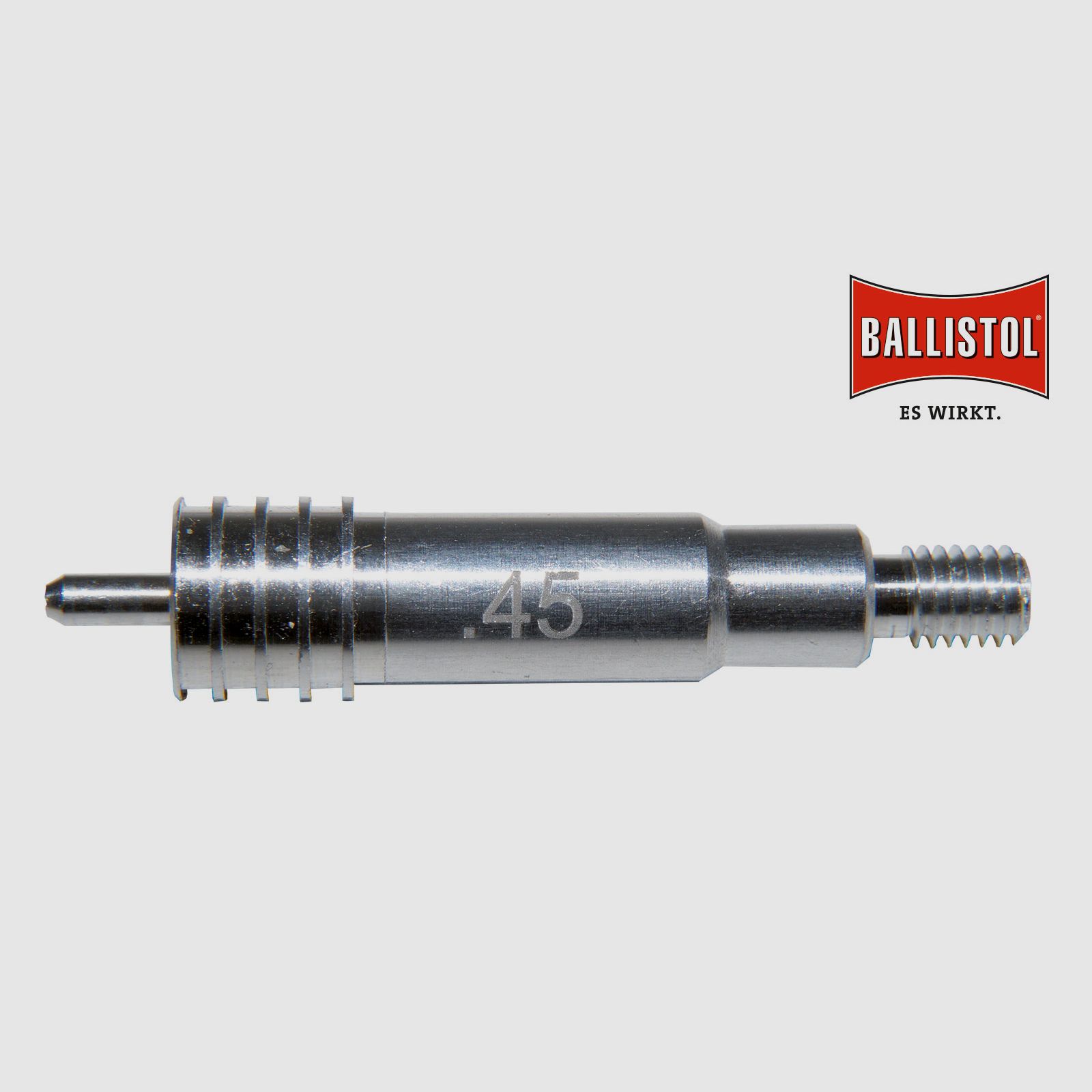 Ballistol Patch-Adapter van aluminium / kal. .45