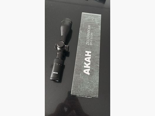 Akah 2,5-10x 50 como nuevo, incluyendo montaje