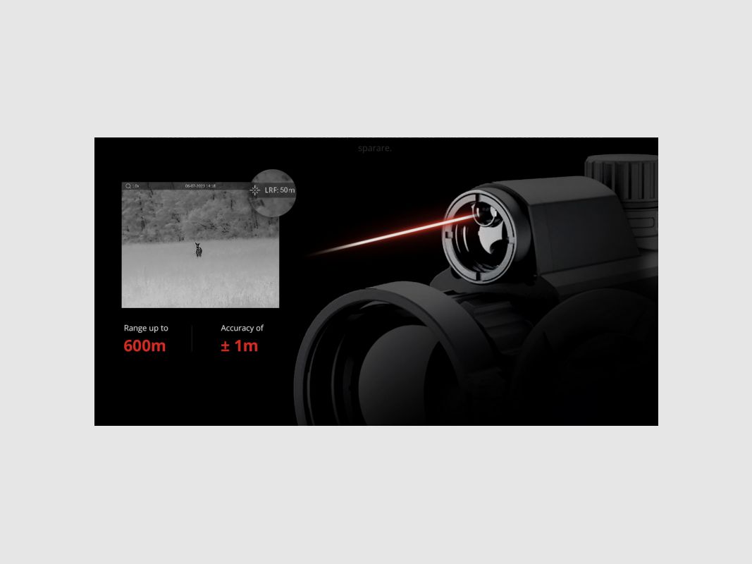 Thermische optiek Hikmicro Panther 2.0 LRF PH50 - 384×288 - 4.3-344X, afbeelding 4 van 9