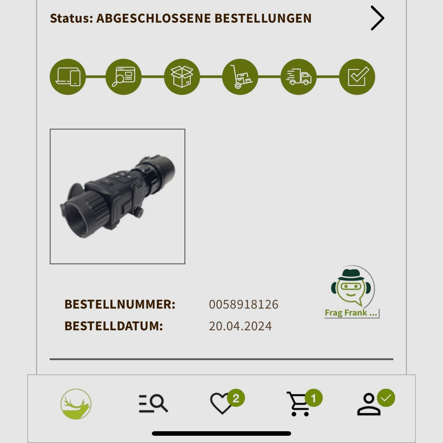 Hicmicro TE19 C thermal imaging attachment