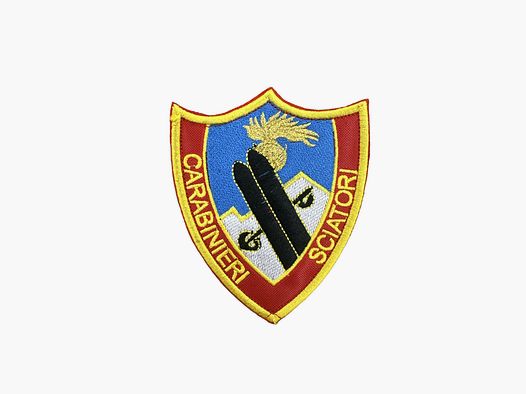 PATCH – CARABINIERI SCIATORI (BRODÉ)