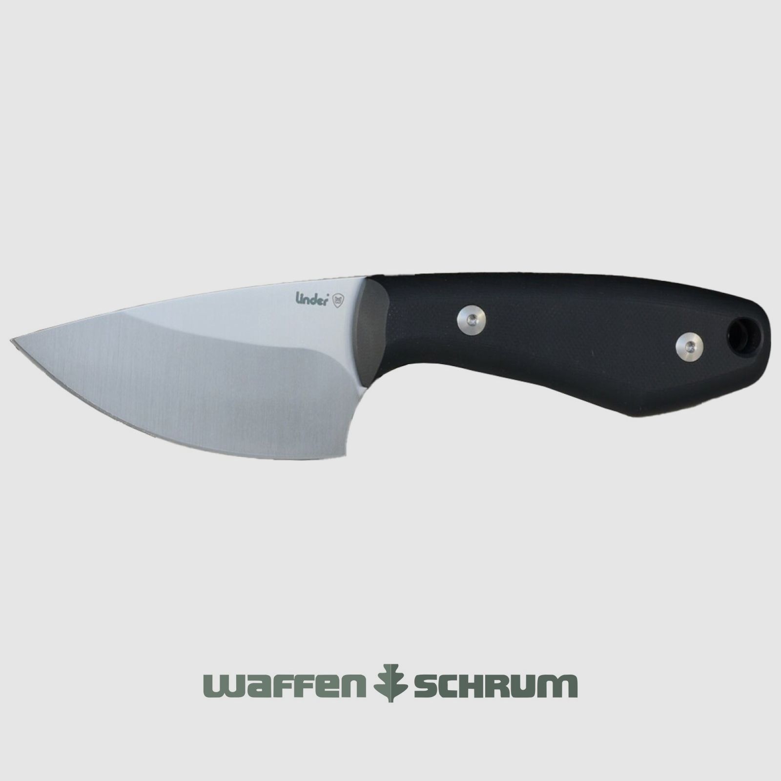 Linder Wanger Shard Nitro-X7 G10 Nero Lunghezza lama: 7,7 cm Fodero in Kydex con Ulticlip