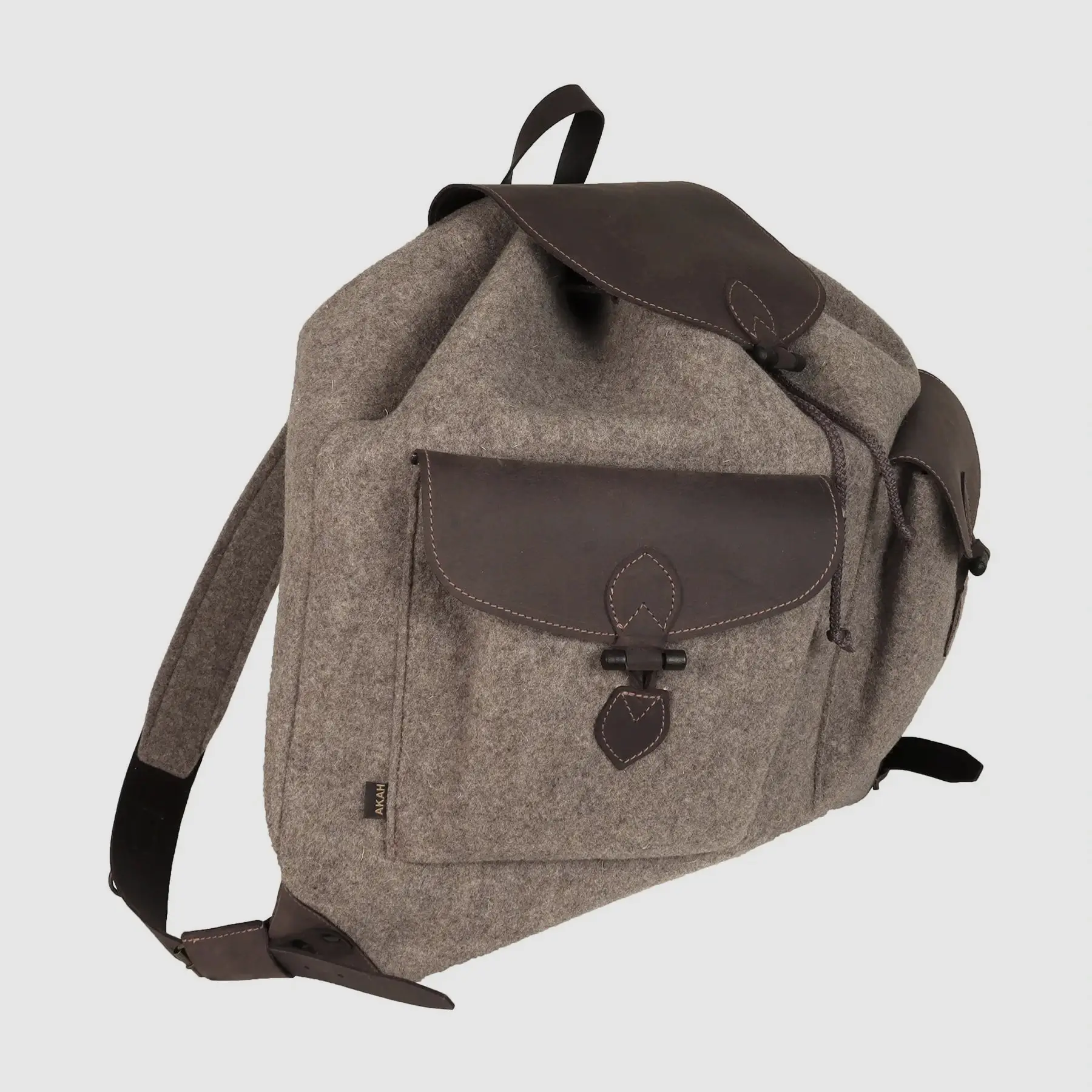 AKAH Wollfilz-Rucksack lautlos, Bild 3 von 10