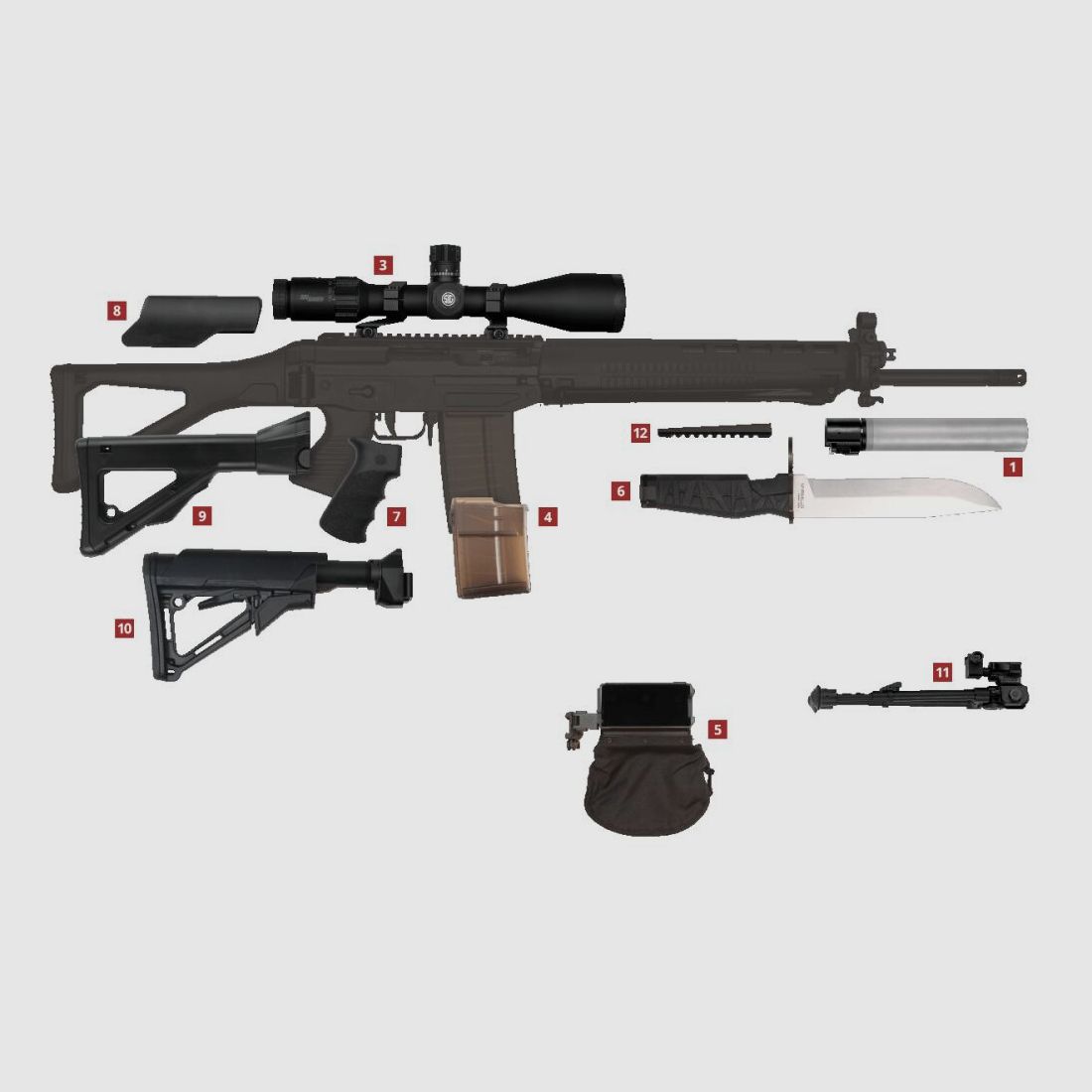 <SIG SAUER Swiss Arms SG SAPR 751>