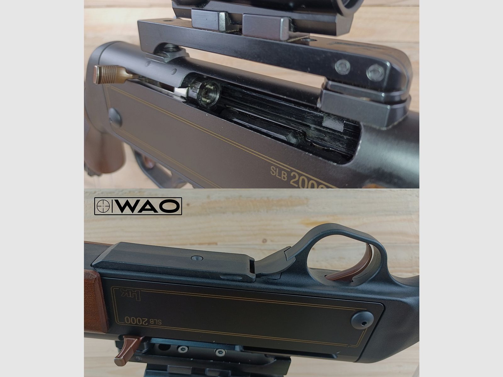 Fucile semiautomatico H&K SLB 2000 cal. 9,3x62 - Heckler & Koch *SLB2000 con Blaser Hitpoint Pro*