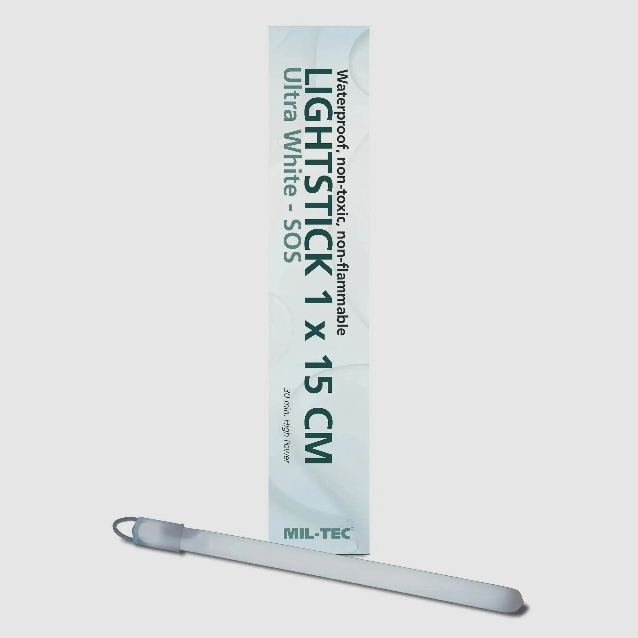 Mil-Tec Mil-Tec Bâton Lumineux 1 x 15 cm 30 Min. Ultra Blanc