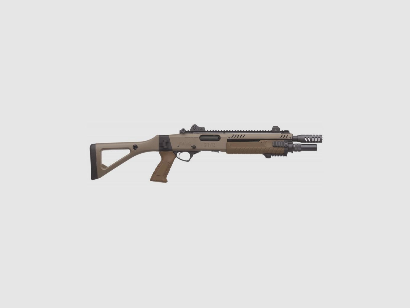 Pumpflinte STF 12 COMPACT - Flat earth