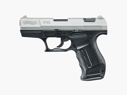 Carl-Walther P 99 Nickel 9 mm P.A.K. Gas- en Signaalwapens