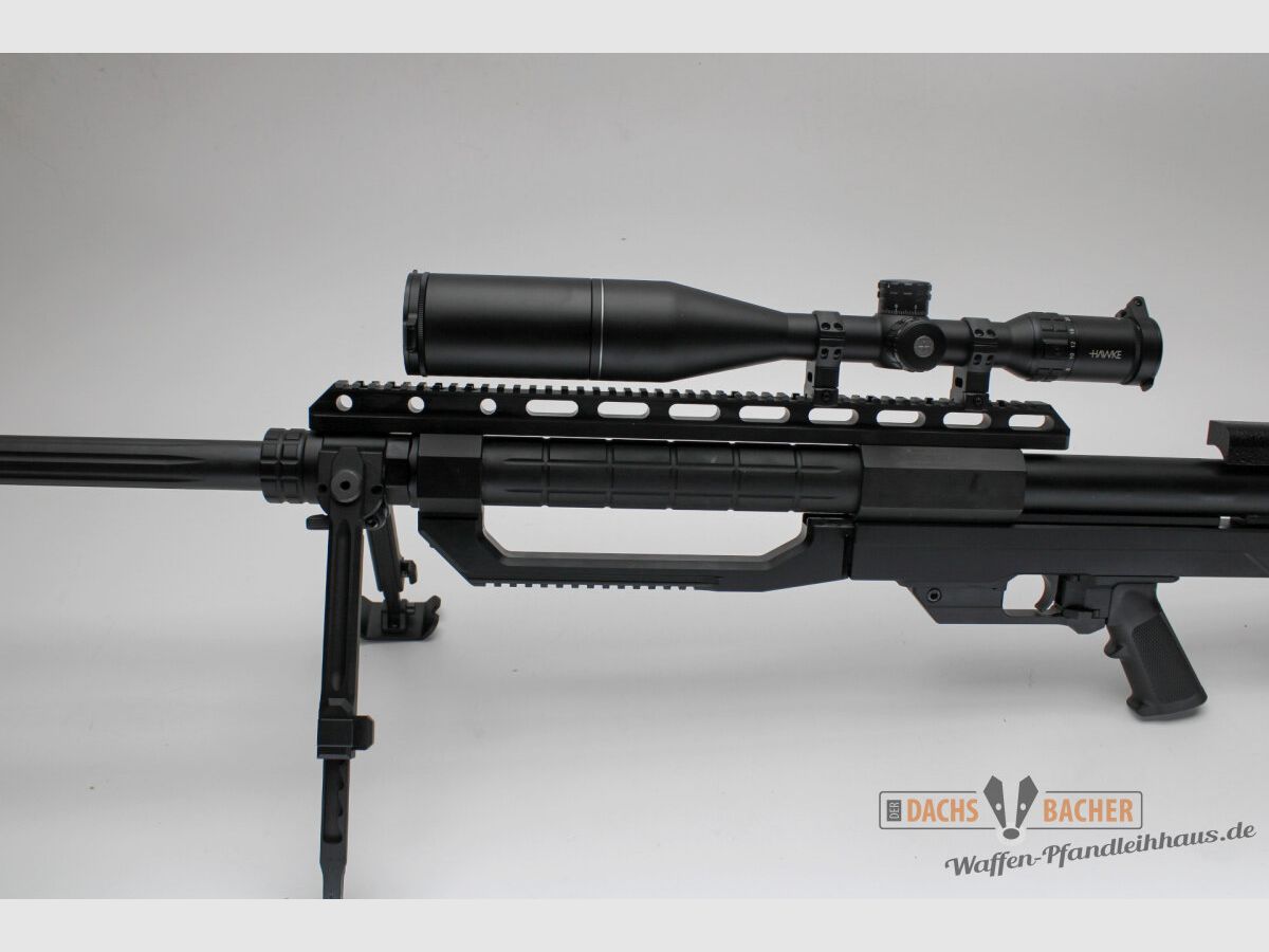 EL Büchse Fortmeier M2002 Kal. .50 BMG mit Hawke 5-25x56
