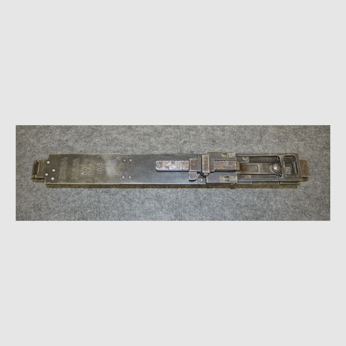 German weapons and ammunition casing cover MG08