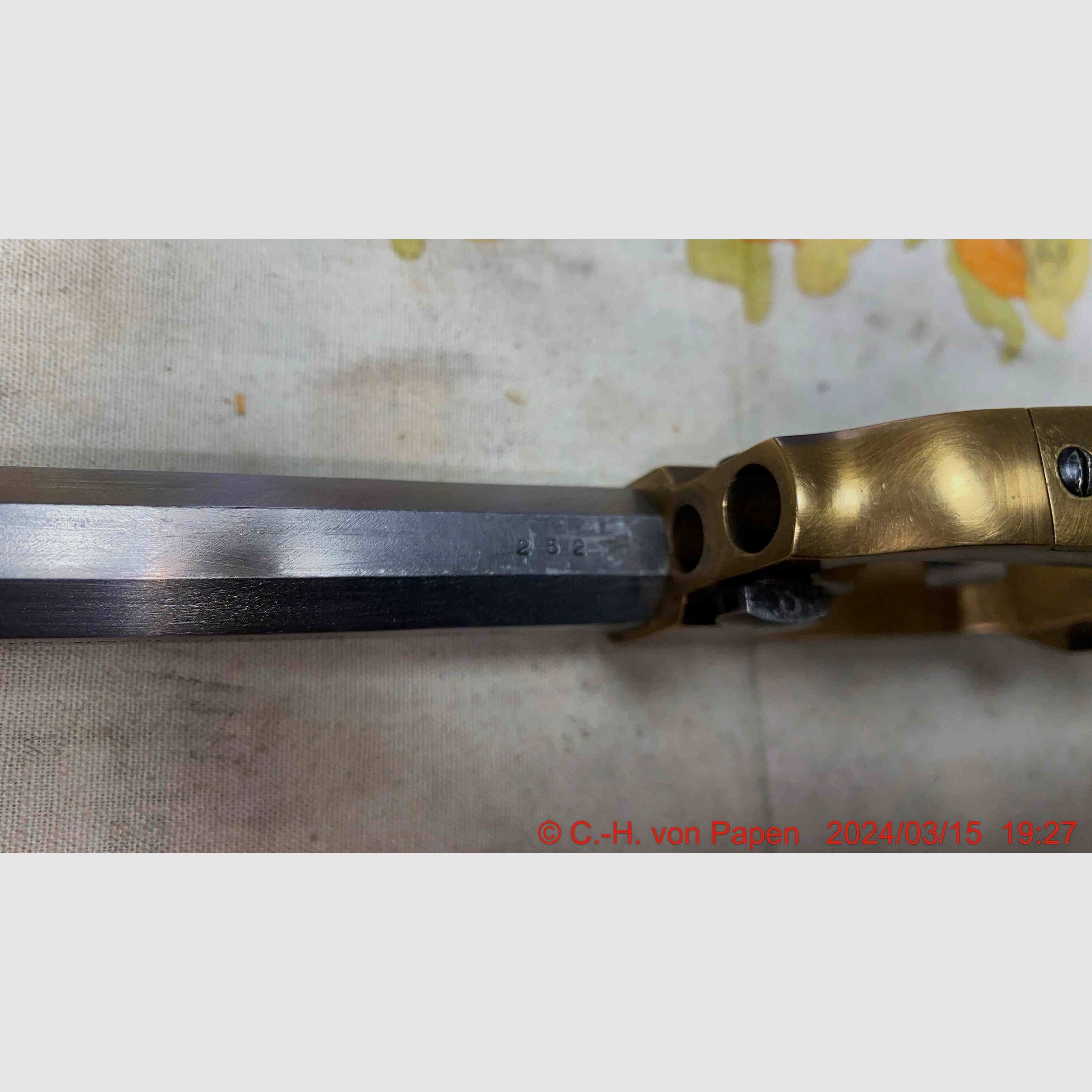 Spiller& Burr Perkussionsrevolver Kal. 36