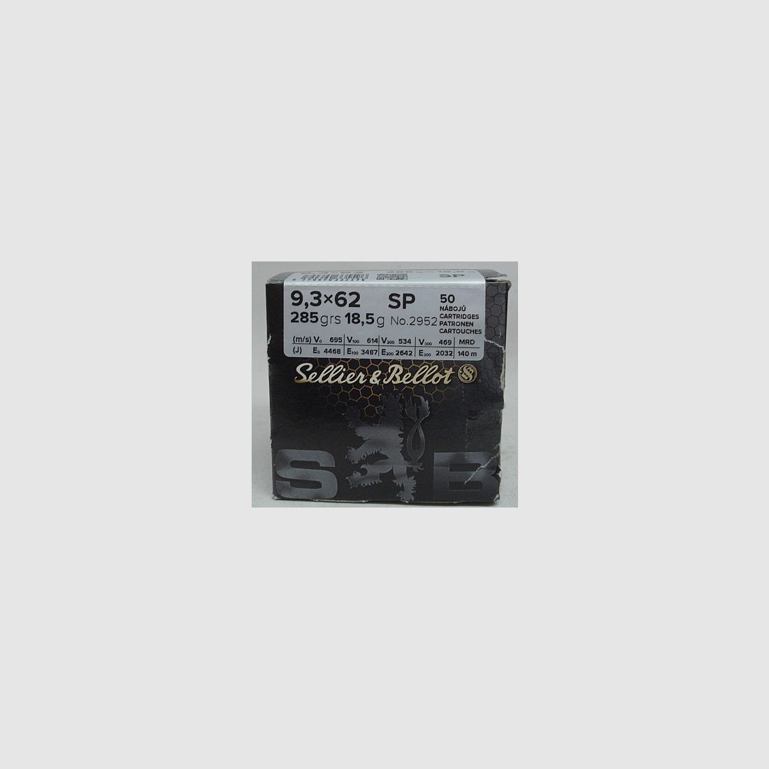 9,3x62 SP - 18,5g/285gr (a50)