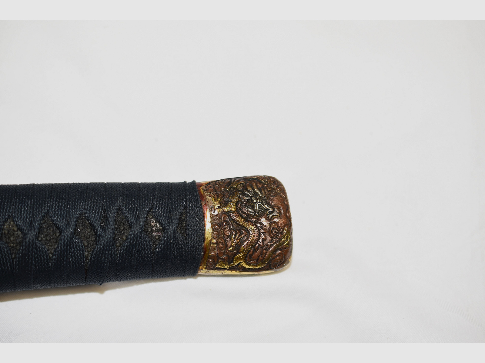 épée japonaise, katana, nagamaki, gravure 99999 sur la lame