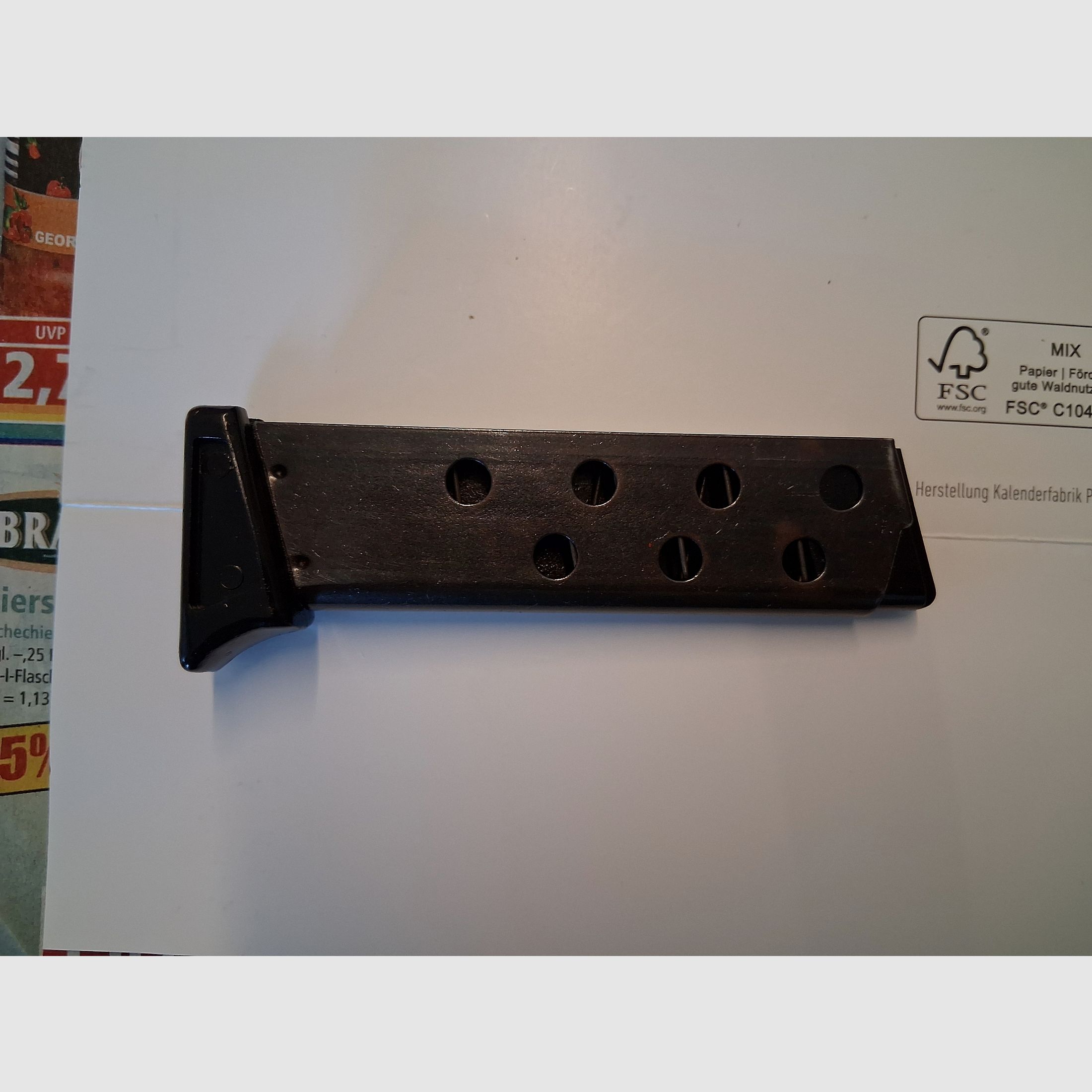 Magazin für Reck PK 800 / Walther PPK Kal. 8 mm P.A.K. (neuwertig)